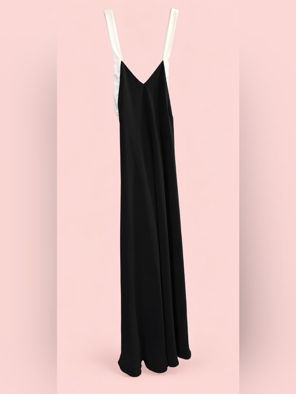 Evan-Picone Black & Ivory Formal Maxi Dress NWT Size 14